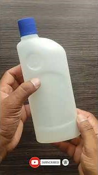 Lizol bottle craft :: BestoutofWaste :: plastic bottle reuse ideas :: DIY :: mobile holder
