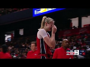 🤕 Karlie Samuelson IN TEARS, RUSHES To Locker Room After Re-Injuring Finger | Washington Mystics