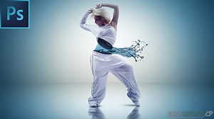 PSD Tutorial: Transform Your Photo with Aqua Dance Effects