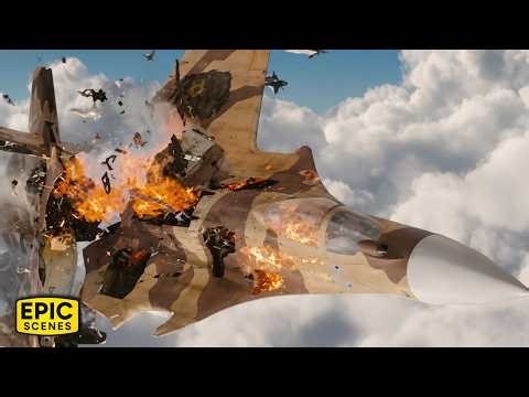 Caught in Russian Airspace… Explosive Dogfight Scene | Stealth