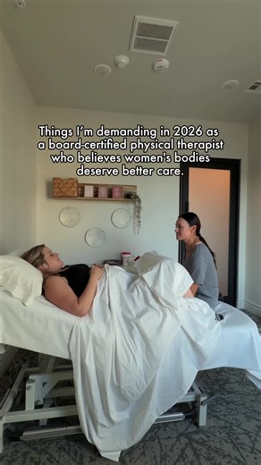 I may be overly ambitious, but these are what I **hope** to see for women's pelvic floor health in 2026: 🏥 Pelvic floor therapists becoming part of in-hospital postpartum care, especially after C-sections, so recovery starts immediately instead of weeks later. ⏳ Pelvic floor therapy prescribed during perimenopause, because changes are coming so why wait 💧 More education around urinary and bladder health during menopause. Women start leaking more urine and peeing more frequently during this tra