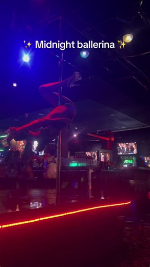 Midnight Ballerina Dance Performance at the Club