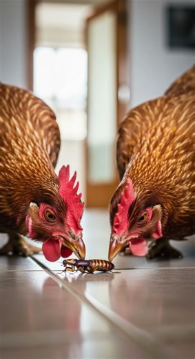 Double Trouble for This Cockroach! Two fierce battles unfold #cockroach #pestcontrol #insects