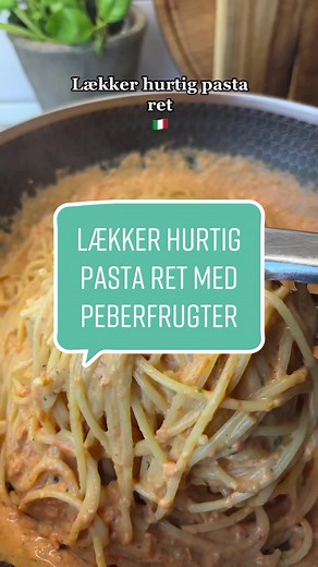 Lækker hurtig pasta ret med spaghetti