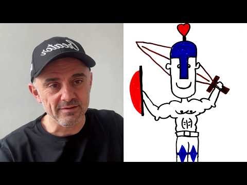 GaryVee Defends His "5-Year-Old" Drawing Style