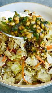 260K views · 550 reactions | ROASTED CABBAGE SALAD WITH PEANUT-GINGER...