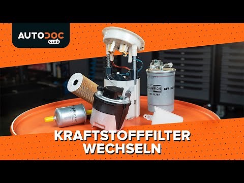 Changing the fuel filter [AUTODOC TUTORIAL]