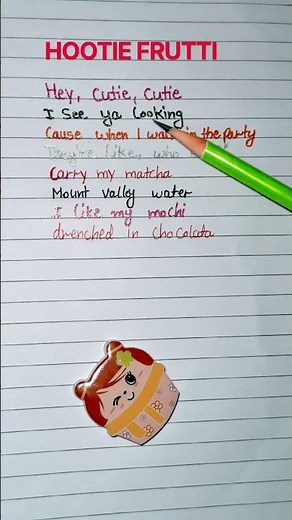 KATSEYE - HOOTIE FRUTTI Lyrics