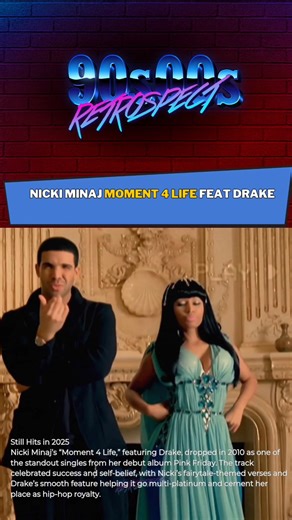 25K views · 1.6K reactions | Nicki Minaj “Moment 4 Life” ft. Drake – 2010 Royal energy. Nicki and Drake made every dreamer feel like their time was coming. Pure victory music. #NickiMinaj #Drake #Moment4Life #YoungMoney #2000sHipHop #videooftheday #throwback | Retrospect 90s 00s | Facebook