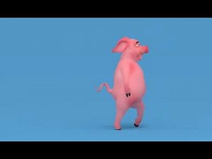 3D Pig dancing