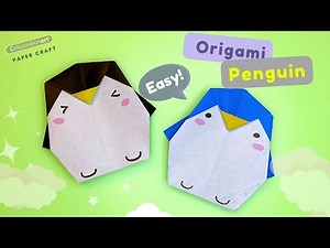Very Easy! - Origami Penguin | How to make paper penguin | DIY Paper Crafts