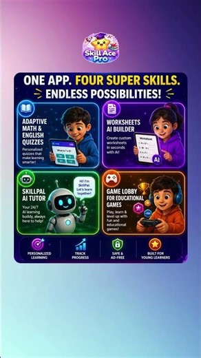 Math/English Practice That Adapts to Your Child. #maths #education #aitutor #worksheet #afterschool