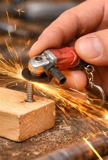 This Tiny Grinder Actually Cuts Metal?! 😱🔥