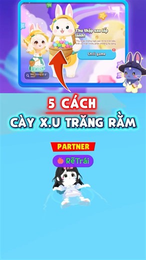 5 Cách Cày Xu Trăng Rằm Sự Kiện Trung Thu Play Together #retrai