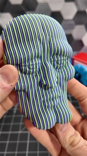 3D Printed Handsome Squidward See Through Fidget! #3dprinting #fidgettoys #spongebob