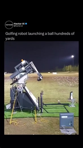 Can Robot Golfers Outdrive Humans?