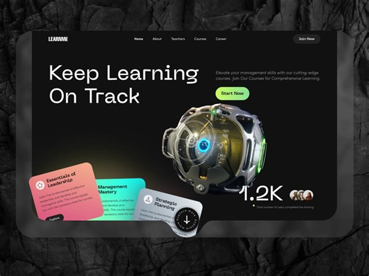 Web Design - Learning platform