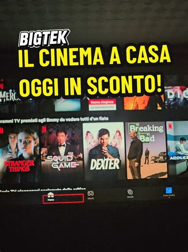 Sogni il cinema in camera ma non vuoi spendere un patrimonio? 🍿 Il Magcubic HY350MAX è la risposta! 🚀 Più piccolo del modello precedente ma molto più cattivo. Più compatto, più potente e oggi con una follia: 50% DI SCONTO SPEDIZIONE GRATUITA! 🚚💨 ​Perché è il TOP? ​✅ Qualità pazzesca: Full HD nativo (supporta downscaling 8K!) ​✅ Luminosità: 900 ANSI Lumen per immagini super nitide ​✅ Smart: Android 14 a bordo (Netflix, YouTube e Disney diretti!) ​✅ Audio: Speaker integrato da 15W per un suono