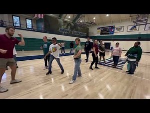 Full Unified PE Warmup & Handball Lesson