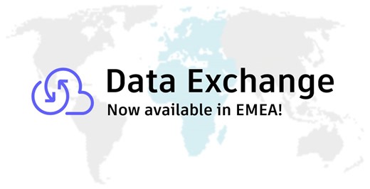 Data Exchanges Now Available in Europe, Middle East, Africa Regions