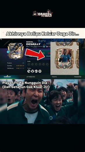 Tebak, Kapan Terakhir Kali Desaily Keluar 🗿🥀 | JJ EA FC Mobile Indonesia #shorts #fyp #trend #viral