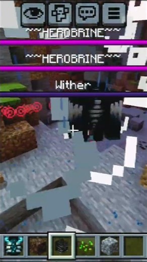 Minecraft herobrine versus top Minecraft mobs#minecraft #gaming #mobbattle