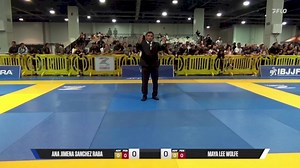 Maya Lee Wolfe vs Ana Jimena Sanchez Raba 2025 American National IBJJF Jiu-Jitsu Open Championship