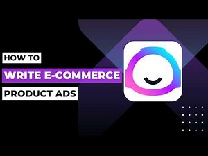 How To Use Jasper AI To Write e Commerce Product Ads !