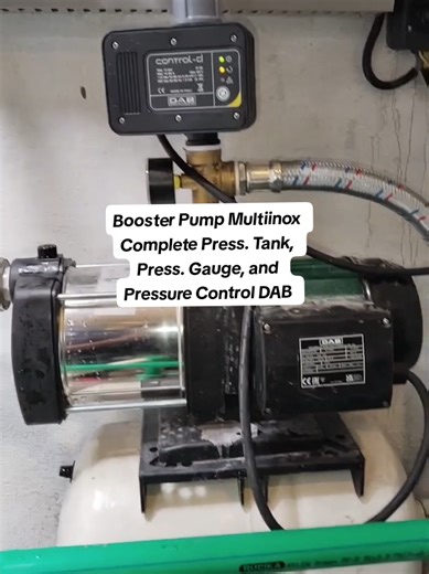 Booster Pump Multiinox Complete Pressure Tank, Pressure Gauge, and Pressure Control DAB 🙏 Yang mau tanya seputar pompa bisa kunjungi langsung ke kantor kami : 📍 Kantor Gianyar : CV Kawan Sukses Berjaya - Jl. Raya Perangsada, Saba, Gianyar Atau hubungi nomor yang ada du bawah ini ya : 📞 62 812-2866-0023 Jam Operasional Senin - Jumat : 08.30 - 17.00 Sabtu : 08.30 - 14.00 Minggu : Close #booster #compelte #dab #trend #fyppppppppppppppppppppppp