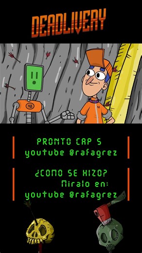 DEADLIVERY #animation #cartoon #art #drawing #illustration #funny #mold #lostcanvas