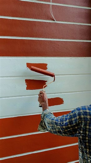 Shivprasad Sdr on Instagram: "Red colour wall paint #rails #video"