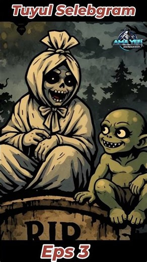 Pocong lucu dan tuyul miskin#animasulucu #animasihoror #pocong #tuyul #animasi #animaker #animator