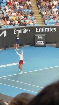 #DonnaVekic game last week at the #australianopen2026 #AO26 #AusOpen