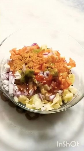 Alu Chana Chat Recipe by Foody Fusion