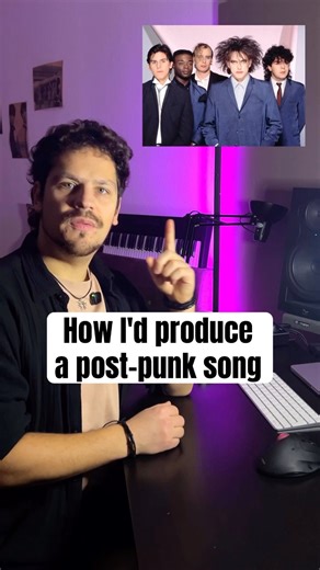How I'd produce a post-punk track. Lots of reverb and modulation 😀