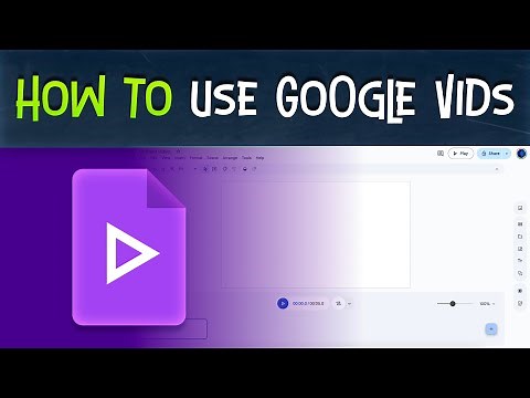 How To Use Google Vids New Free AI Video Editor