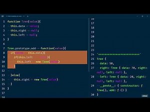 Arboles binarios 2 CREEMOS UN ÁRBOL BINARIO EN JAVASCRIPT!!!!!!