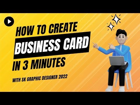 How to Make a Business Card in Canva| Canva Tutorial| Step by step| #business #viralvideo