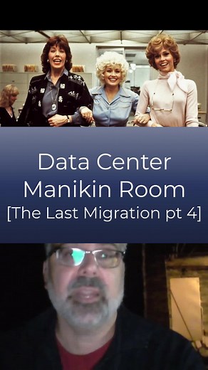 [pt4] Why is there a manikin room? Inside the incredibly scary data center, and anxiety is rising as Leon finishes the first half of the slur password list. #dollyparton #9to5 #cloud #devops #cloudmigration #fuddruckers #toledo #datacenter #aws #programmerhumor #tech #fyp