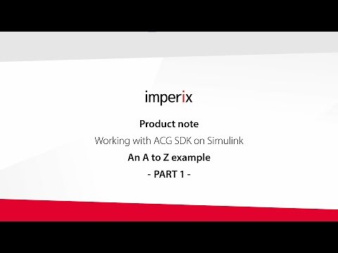 Getting started with imperix ACG SDK on Simulink [Part 1]