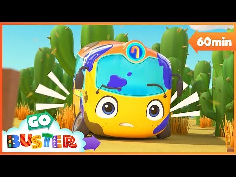 The Backwards Bus | Go Buster - Bus Cartoons & Kids Stories