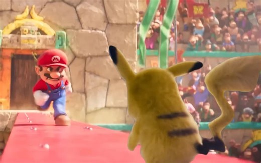 皮卡丘暴揍马里奥