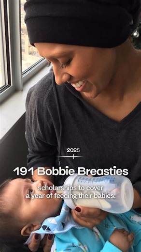 Bobbie on Instagram: "We’re honored to welcome the 6th cohort of Bobbie Breasties to the Bobbie Family in what is our largest cohort to date. That’s 191 previvers, survivors, and thrivers of breast and gynecologic cancer receiving an entire year’s worth of infant formula, all thanks to @the_breasties and this community. They join a group of more than 600 Bobbie Breasties past and present — each one of helping us advocate for parents who face medical barriers to breastfeeding. This year, we’re pr