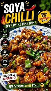 Street Style Soya Chilli Recipe | Spicy & Saucy Indo-Chinese Delight