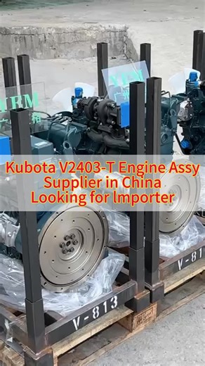 Kubota V2403-T Engine Assy Parts Available Now