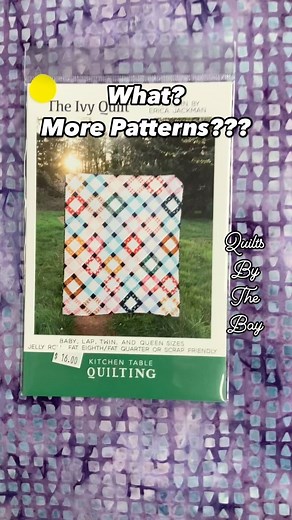 What? More Patterns??? | "Debra Howard - Quilts by the bay- One Square at a Time"