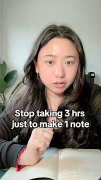 How to Review Notes Effectively 📝🧠 #studytips #collegelife #studymotivation