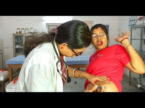 Doctor ne injection Laga Diya #viralinjection #injectionvideo #funnyinjection