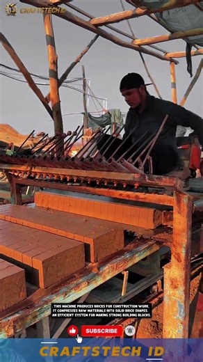 Efficient Brick Making Machine for Producing Strong Building Bricks in Construction