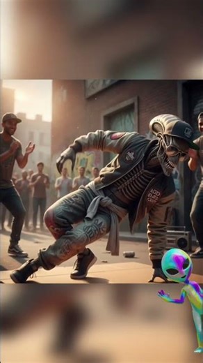 XenoBreak 👽🤸‍♀️ #ai #Xenomorph #breakdance